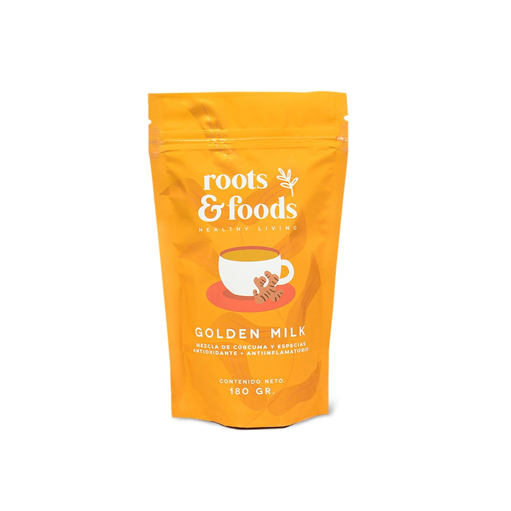 Golden Milk 180 gr by Roots & Foods NFit2Go