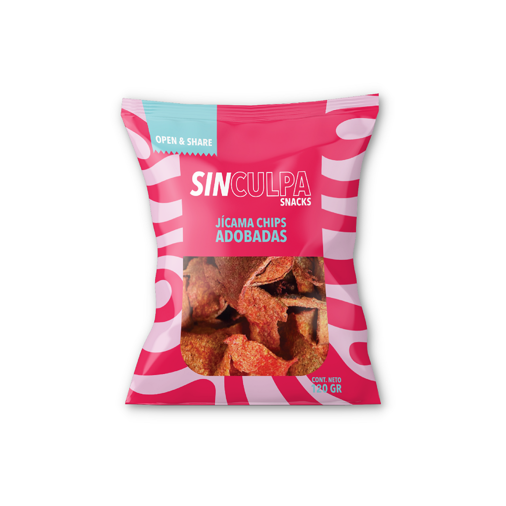 Papas de Jícama sabor Adobadas 120 gr by Sin Culpa – NFit Online Studio