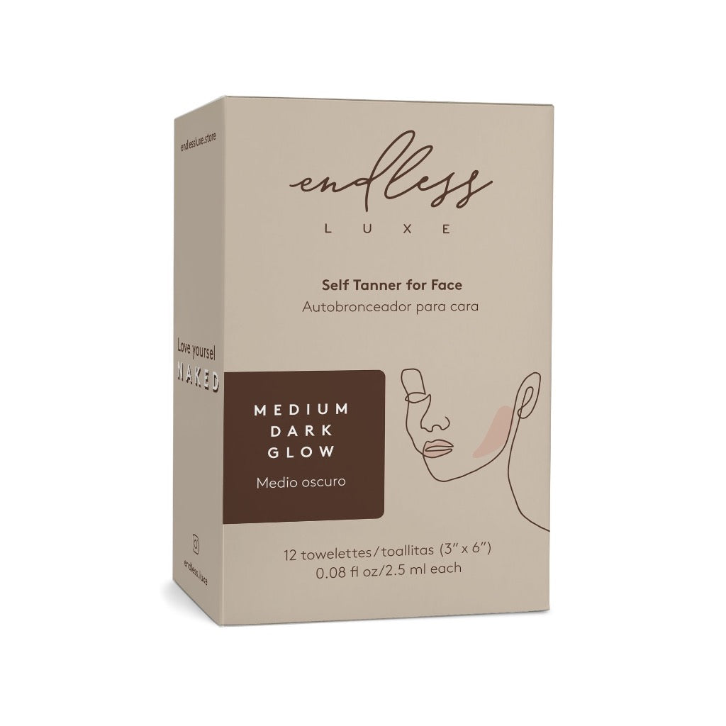 Toallas autobronceadoras para cara